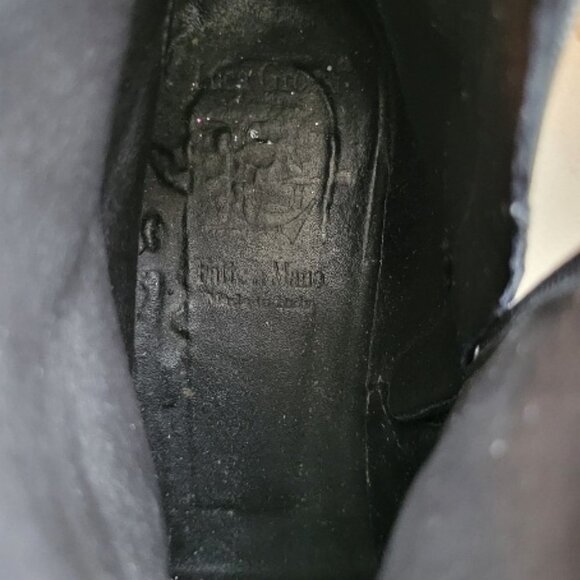 LUCA GROSSI WOMEN SUEDE BOOTIES SIZE 38 1/2 USED - Picture 14 of 14